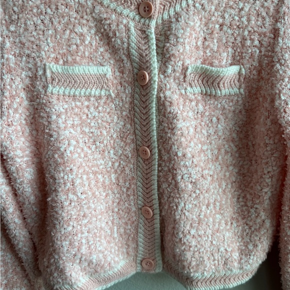 Alice + Olivia by Stacy Bendet Noella Crew Neck Cropped Cardigan - Picture 12 of 16